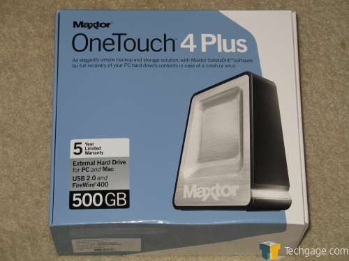 maxtor onetouch 4 manual